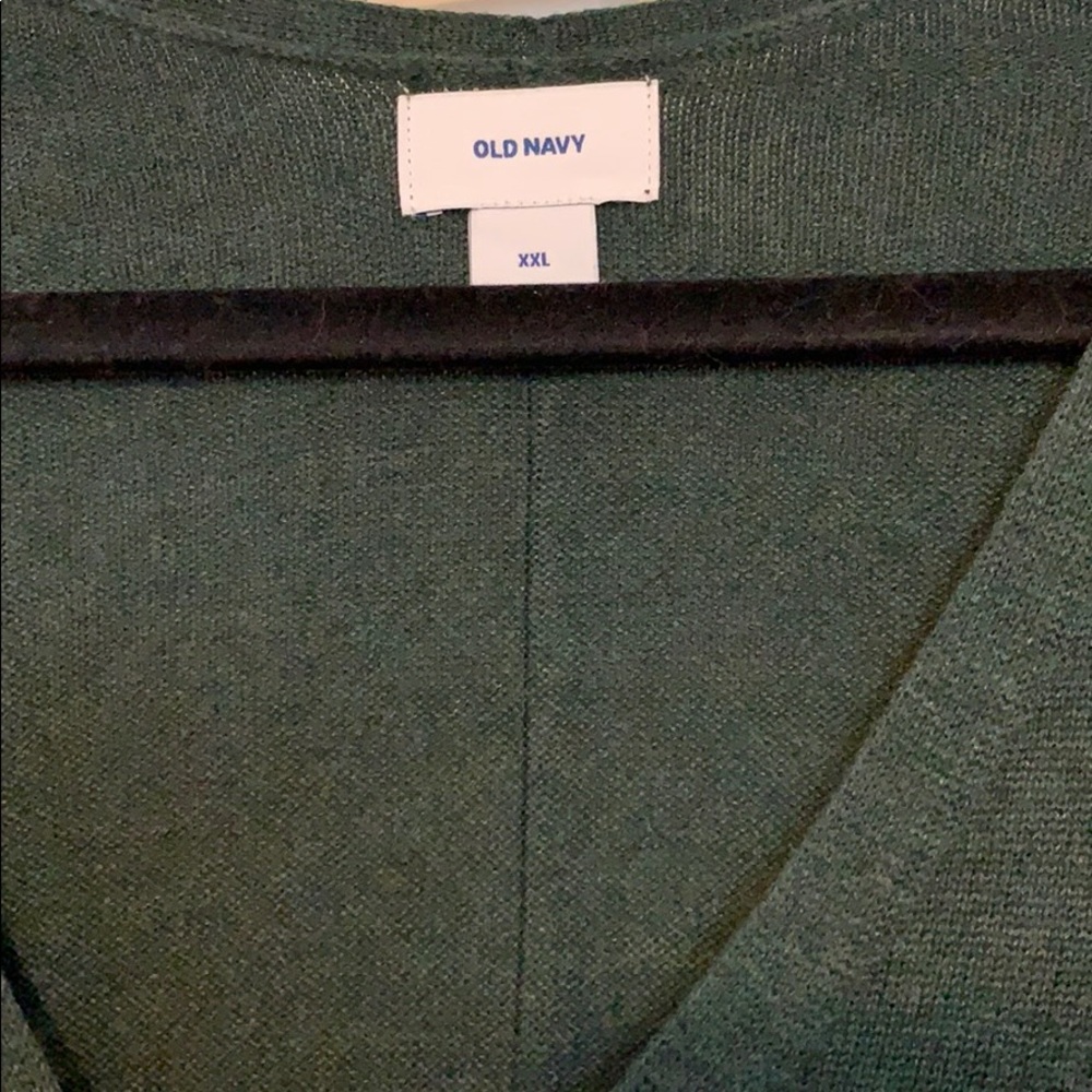 NWOT Dark Green Tunic Sweater